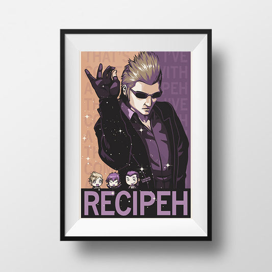 Recipeh Ignis FF15 Poster Print