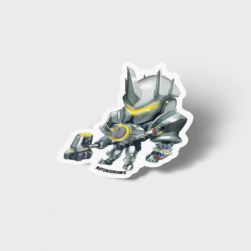 Reinhardt Vinyl Sticker