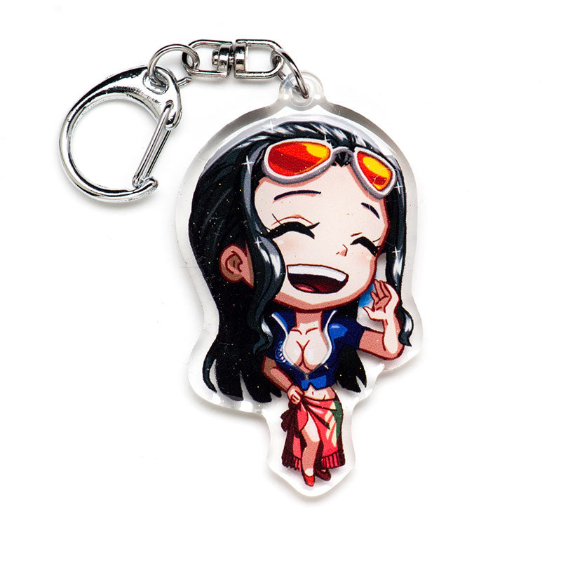 Robin Acrylic Charm Keychain