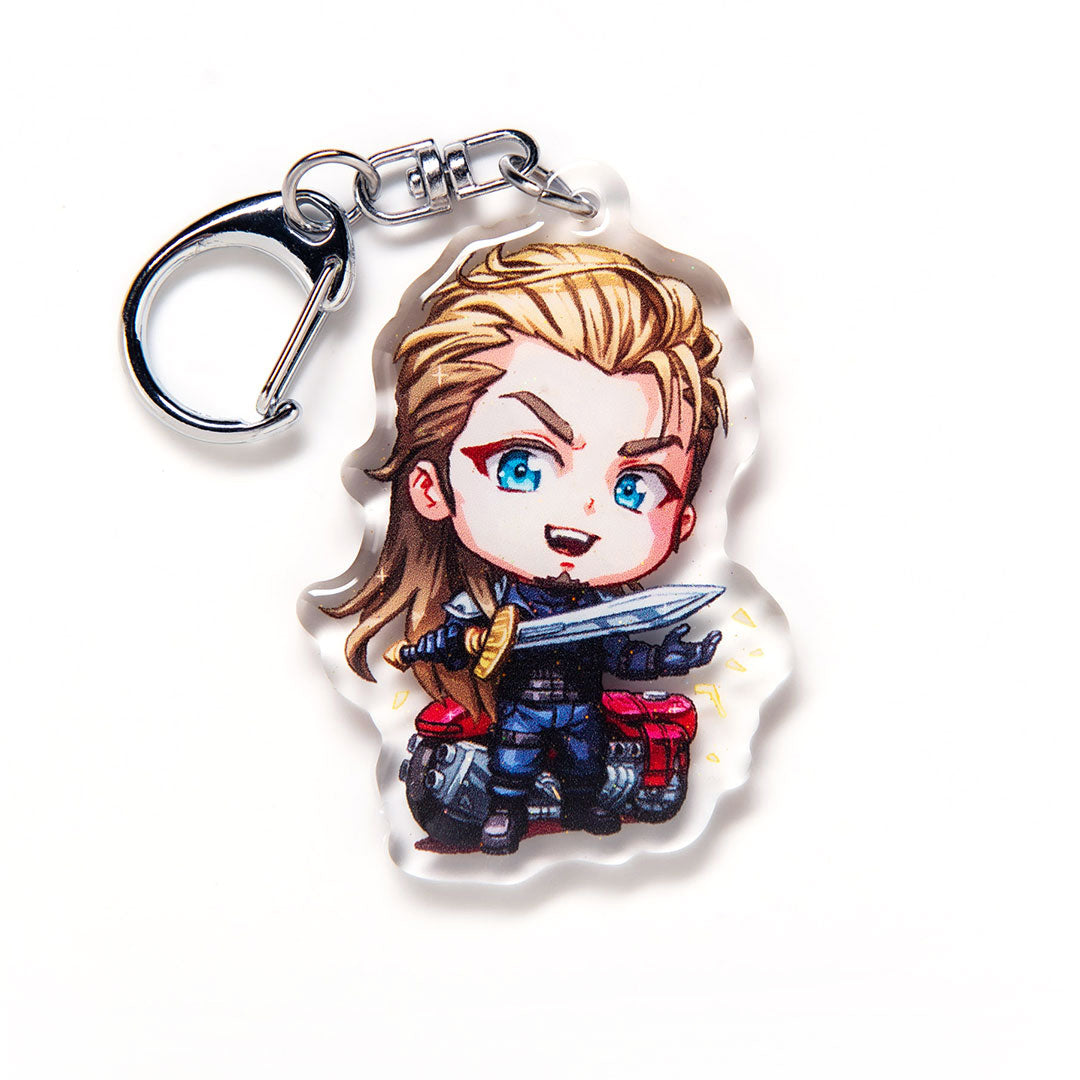 Roche Speed Demon Acrylic Charm Keychain