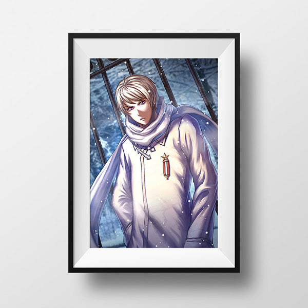 Russia Poster Print - nayukidraws