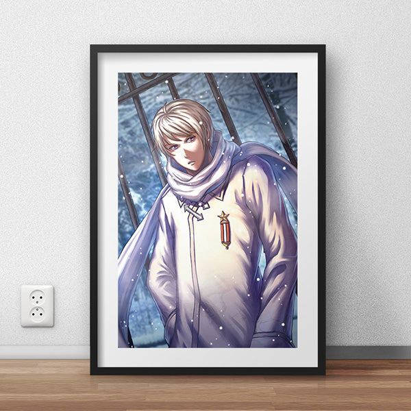Russia Poster Print - nayukidraws