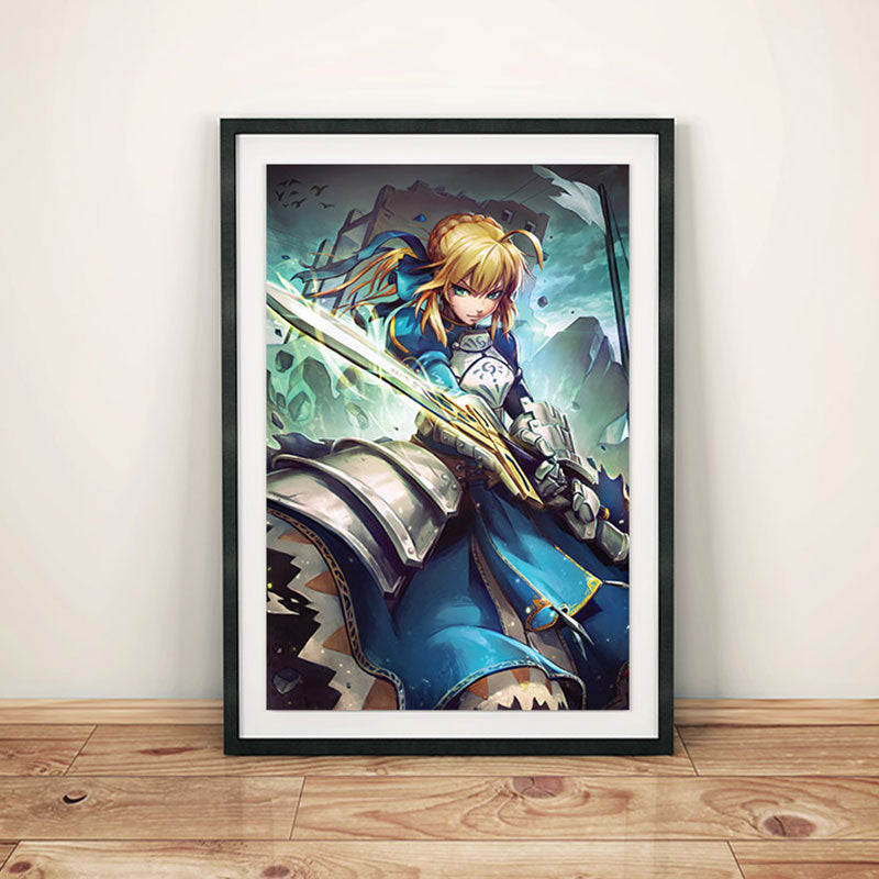 Saber Artoria v1 Poster Print