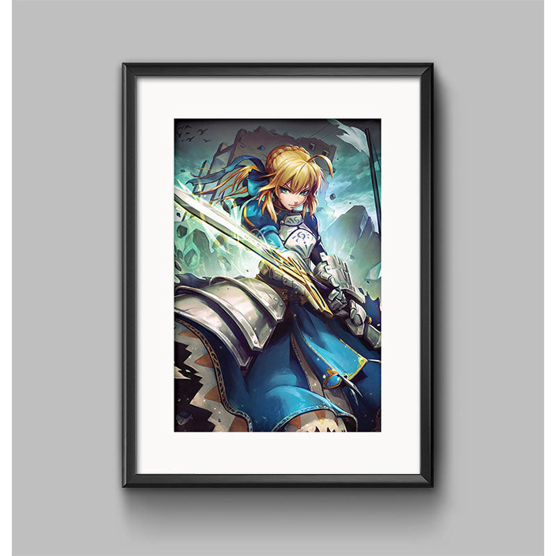 Saber Artoria v1 Poster Print
