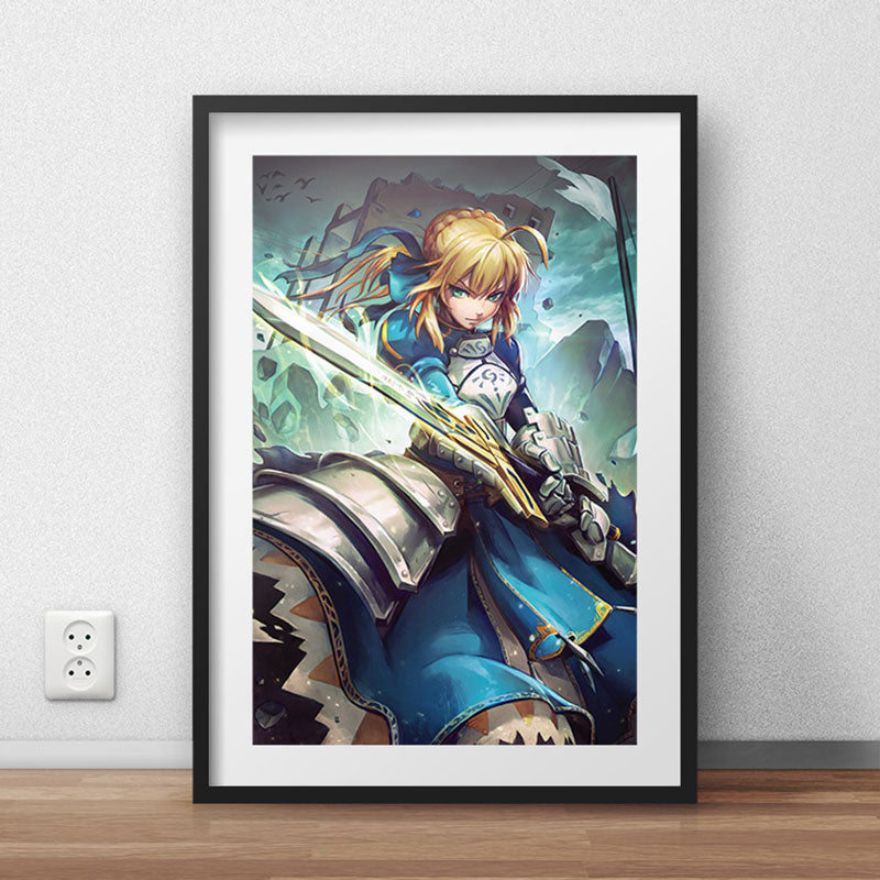 Saber Artoria v1 Poster Print