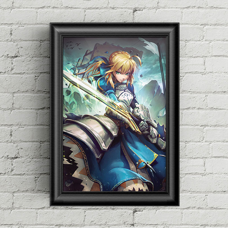 Saber Artoria v1 Poster Print