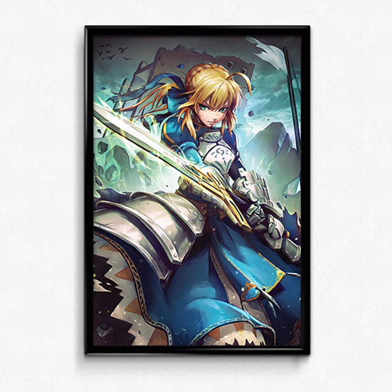 Saber Artoria v1 Poster Print