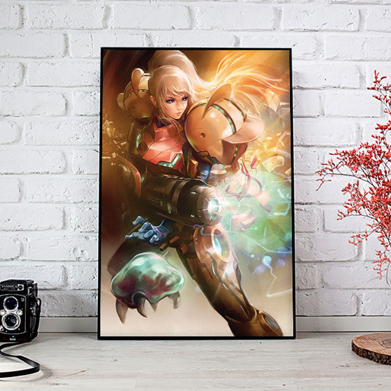 Samus Power Suit Poster Print
