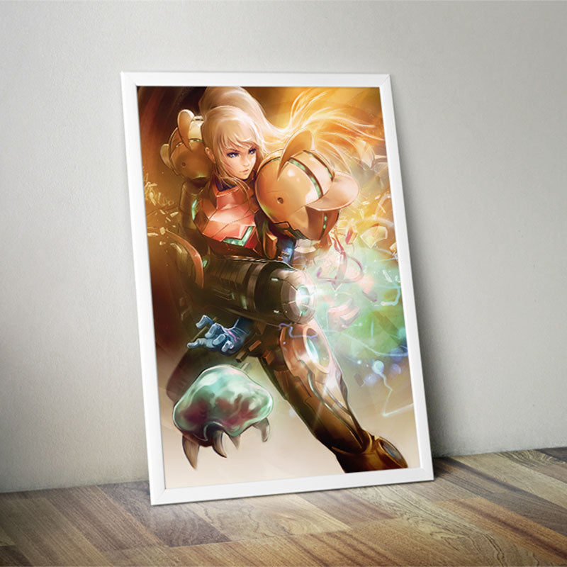 Samus Power Suit Poster Print