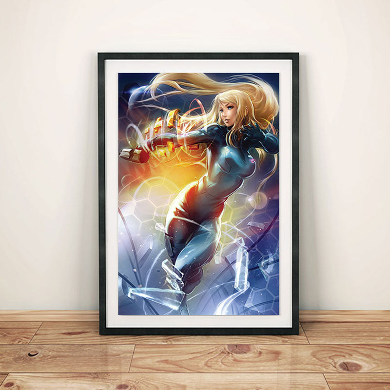 Zero Suit Samus Poster Print