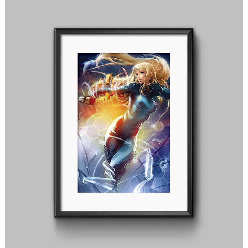 Zero Suit Samus Poster Print