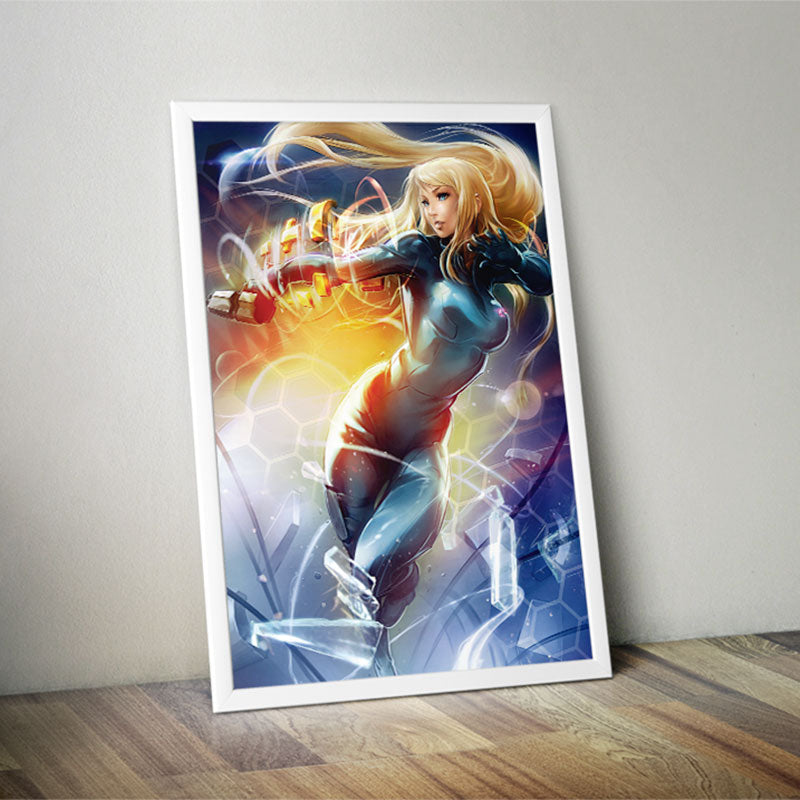 Zero Suit Samus Poster Print