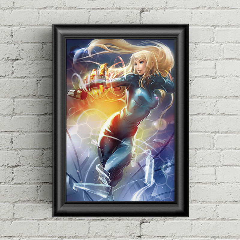 Zero Suit Samus Poster Print