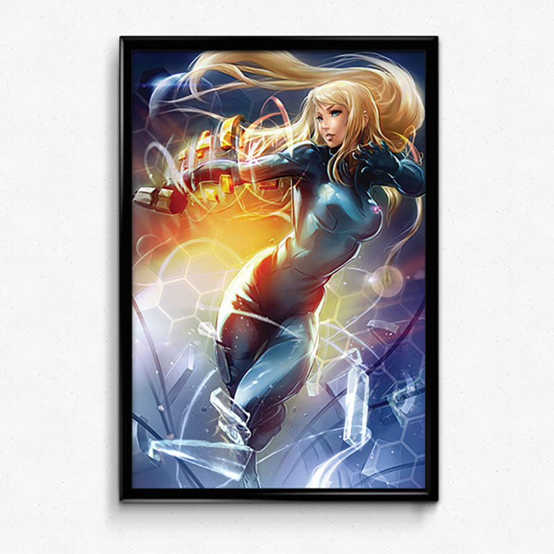 Zero Suit Samus Poster Print