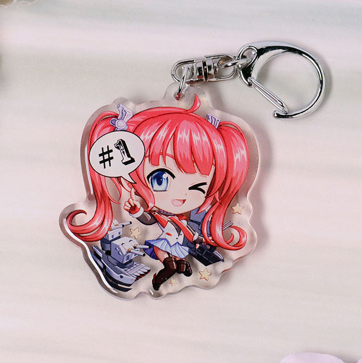 San Diego Acrylic Keychain - nayukidraws