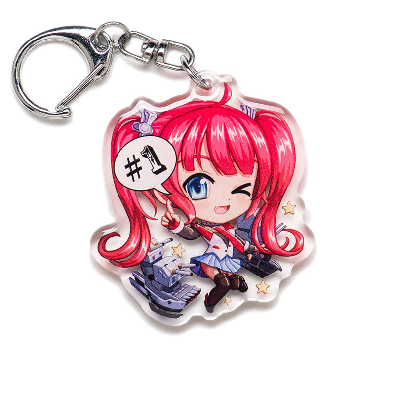San Diego Acrylic Keychain - nayukidraws