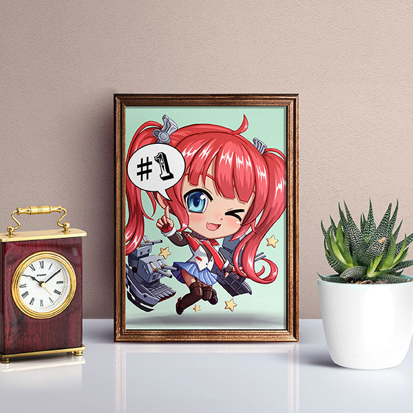 San Diego Chibi Mini Print - nayukidraws