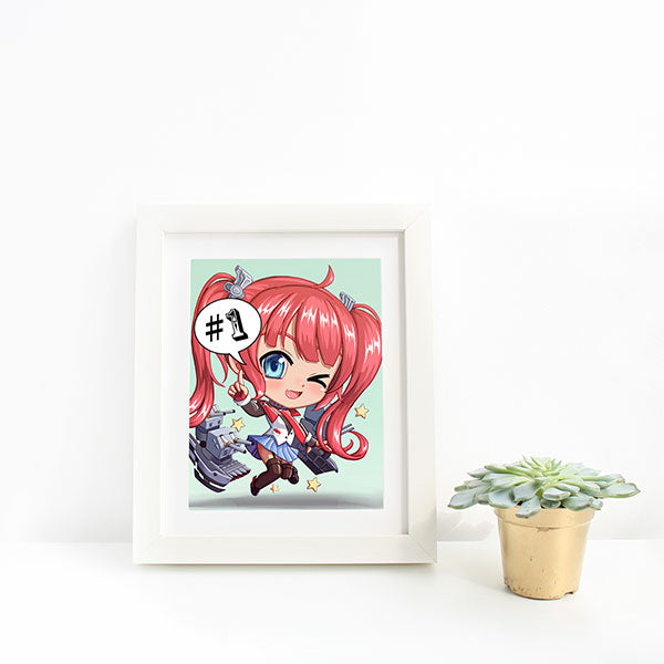San Diego Chibi Mini Print - nayukidraws