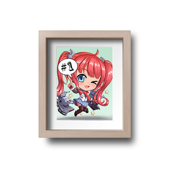 San Diego Chibi Mini Print - nayukidraws