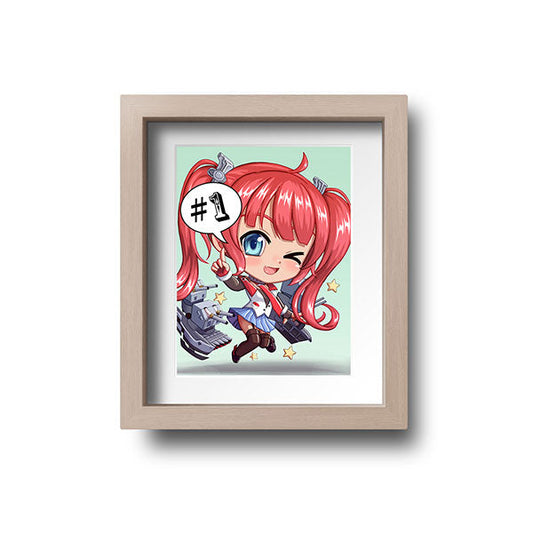 San Diego Chibi Mini Print - nayukidraws