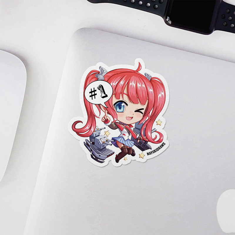 San Diego Vinyl Sticker - nayukidraws