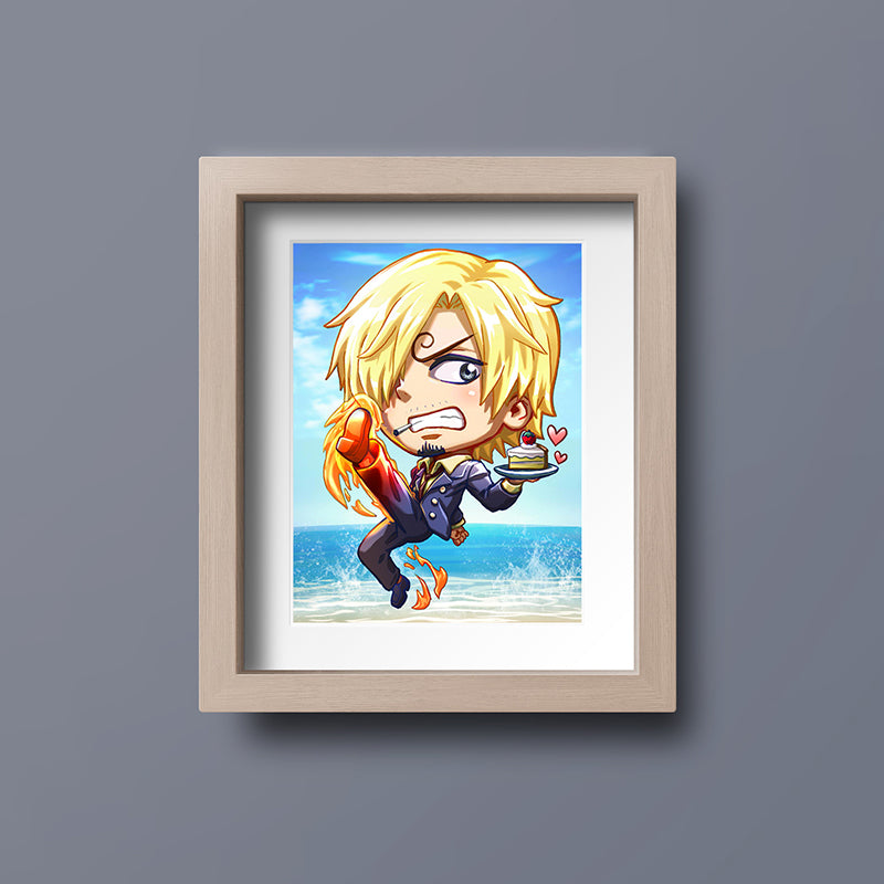 Sanji Mini Print