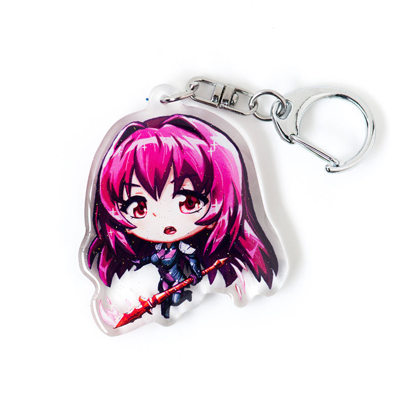 Scathach Acrylic Charm Keychain