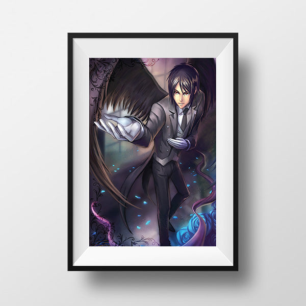 Sebastien Poster Print - nayukidraws