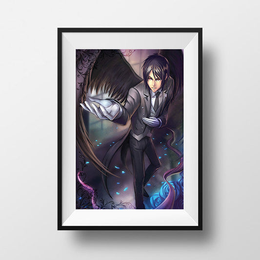 Sebastien Poster Print - nayukidraws
