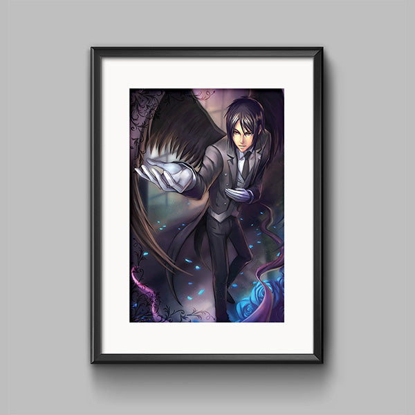 Sebastien Poster Print - nayukidraws
