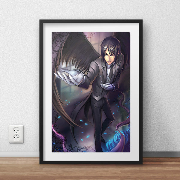 Sebastien Poster Print - nayukidraws