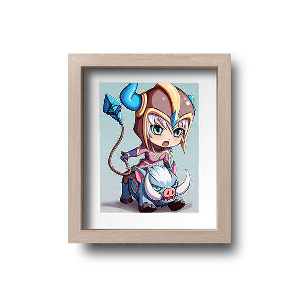 Sejuani Chibi Mini Print - nayukidraws