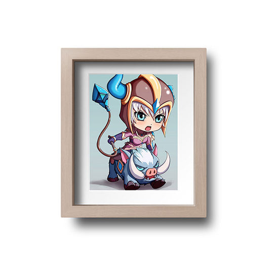 Sejuani Chibi Mini Print - nayukidraws