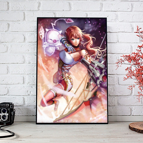 Serah Farron Poster Print - nayukidraws