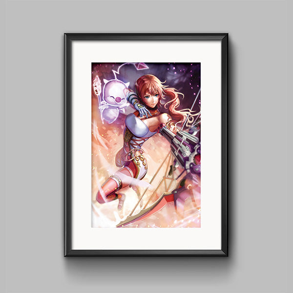 Serah Farron Poster Print - nayukidraws