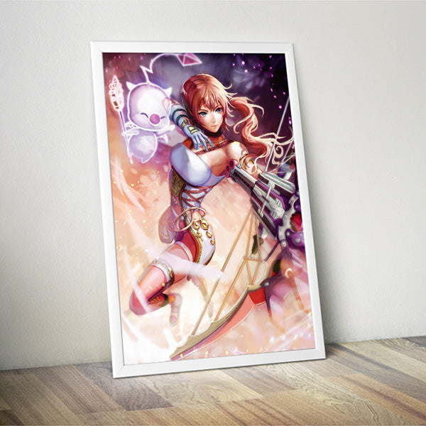 Serah Farron Poster Print - nayukidraws