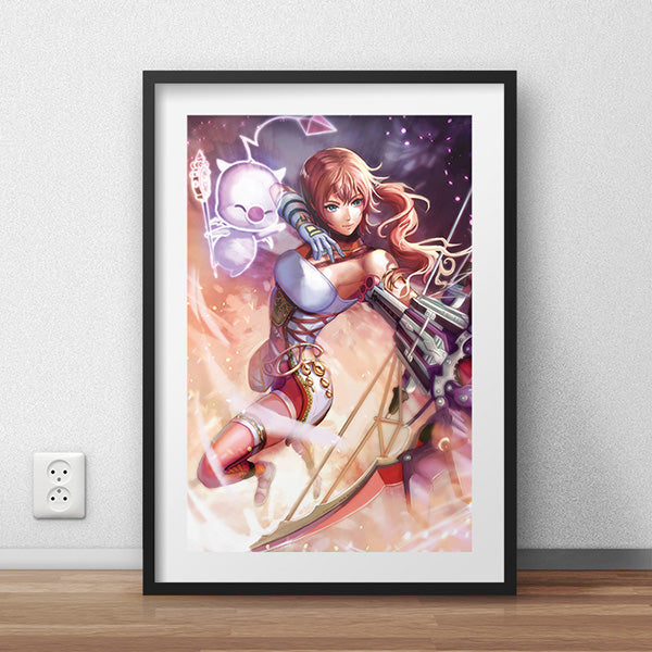 Serah Farron Poster Print - nayukidraws