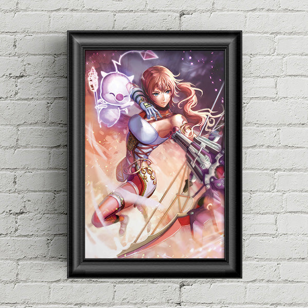 Serah Farron Poster Print - nayukidraws
