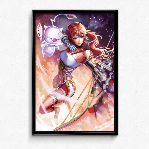 Serah Farron Poster Print - nayukidraws