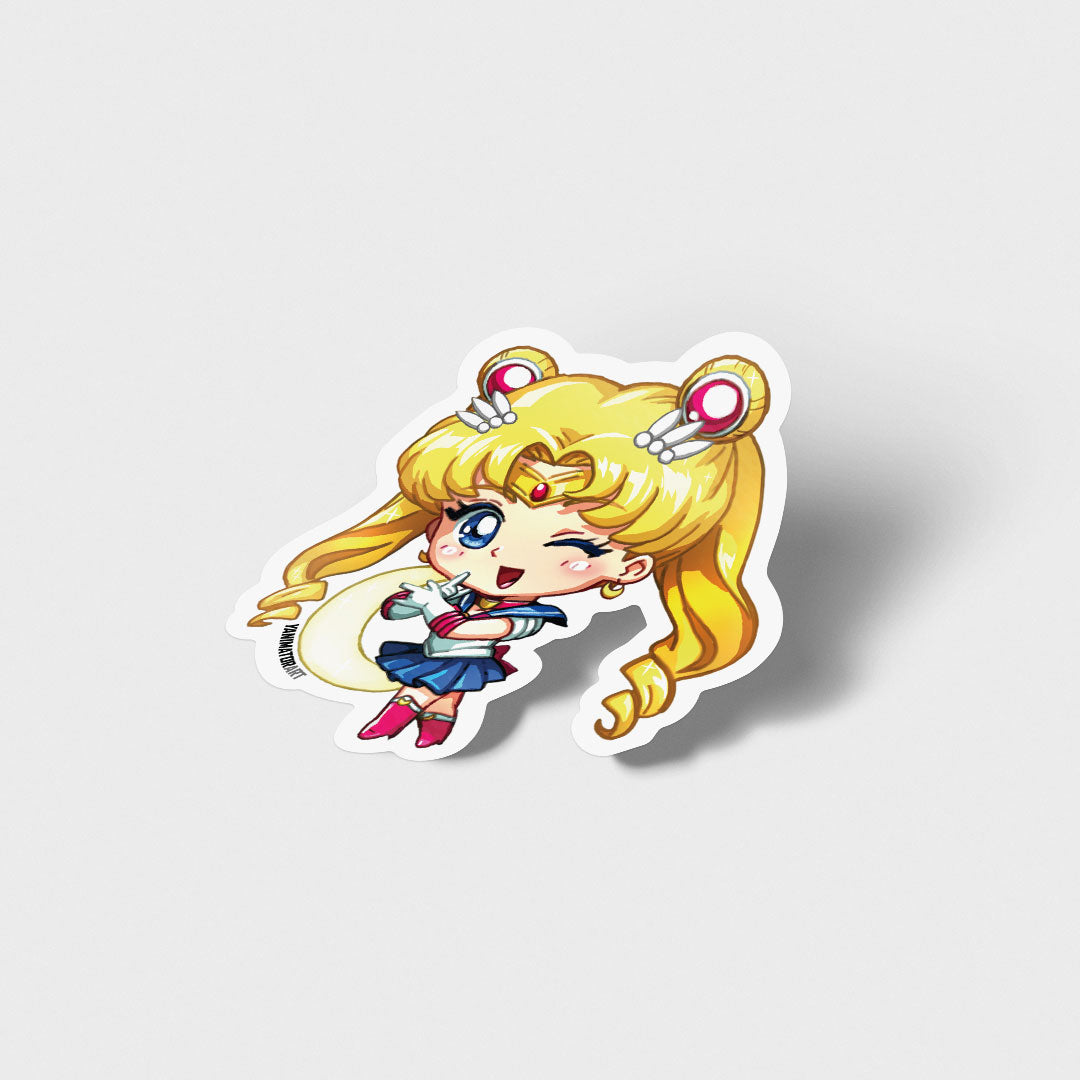 Moon Vinyl Sticker