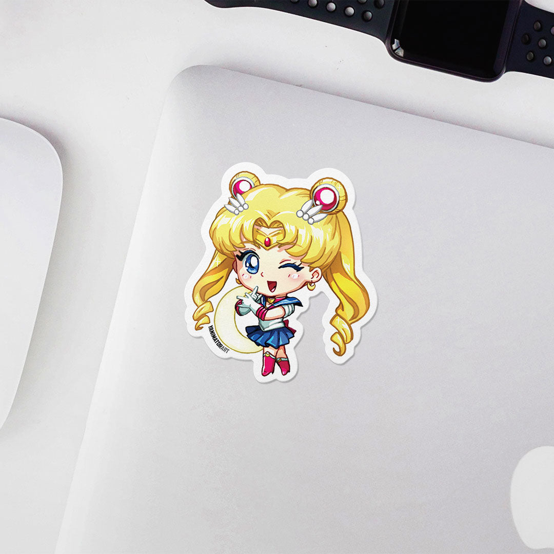 Moon Vinyl Sticker