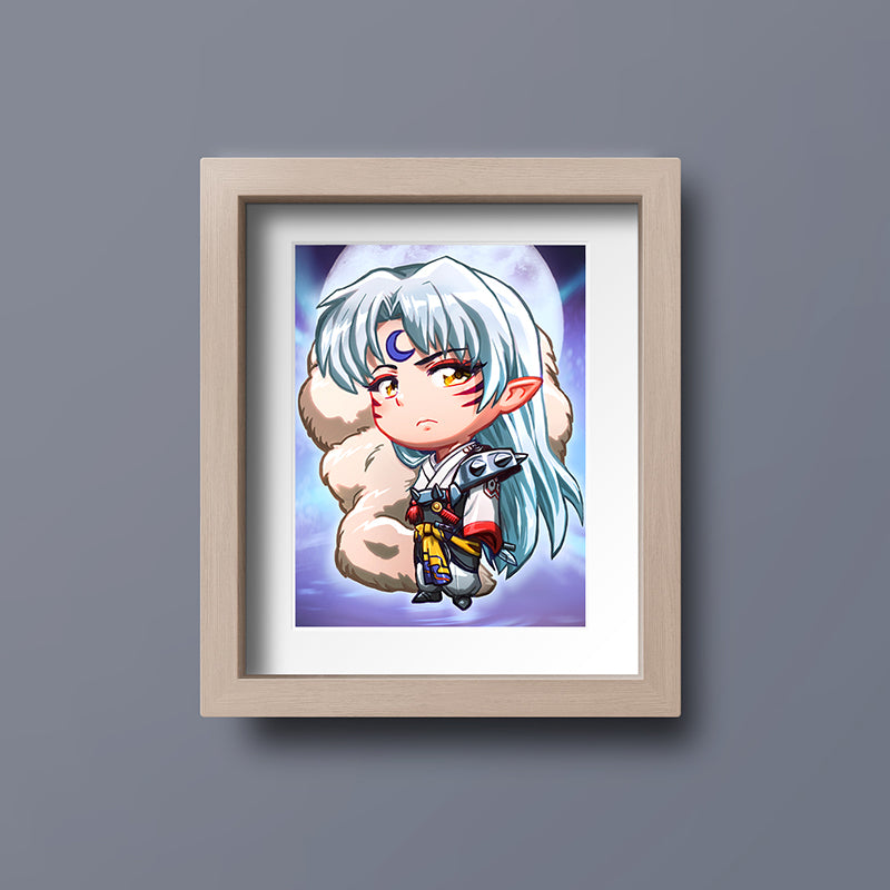 Sesshomaru Mini Print