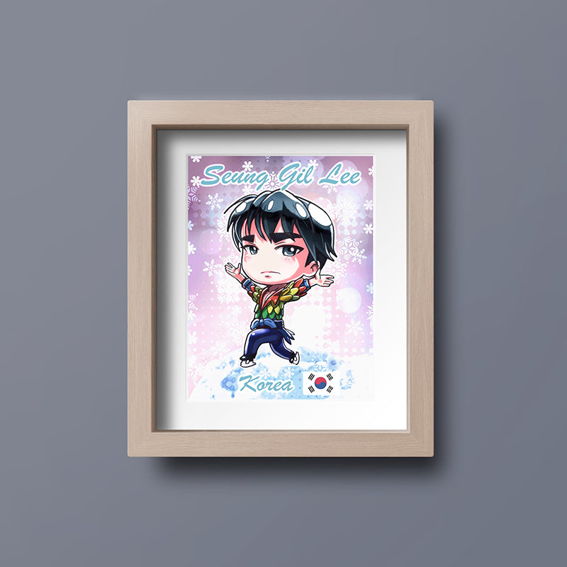 Seung Gil Lee Mini Print