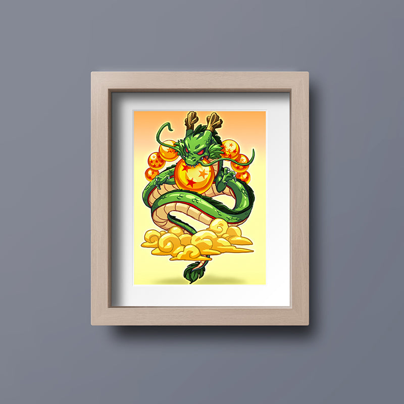 Shenron Mini Print