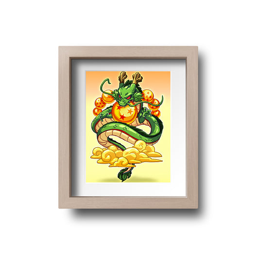 Shenron Mini Print