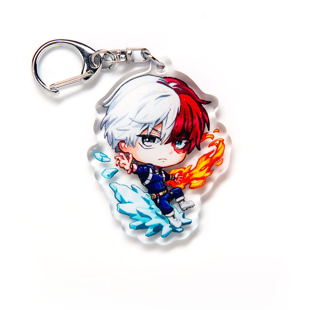 Todoroki Shoto v2 Acrylic Charm Keychain