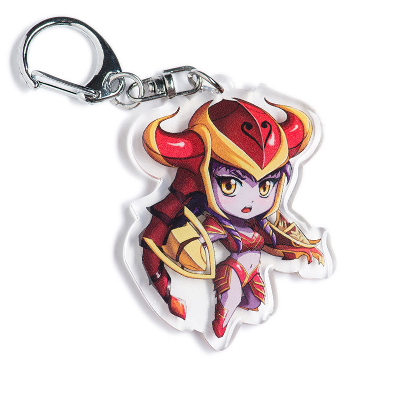 Shyvana Acrylic Keychain - nayukidraws