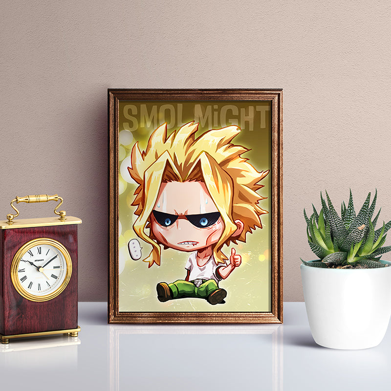Toshinori Yagi All Might Mini Print
