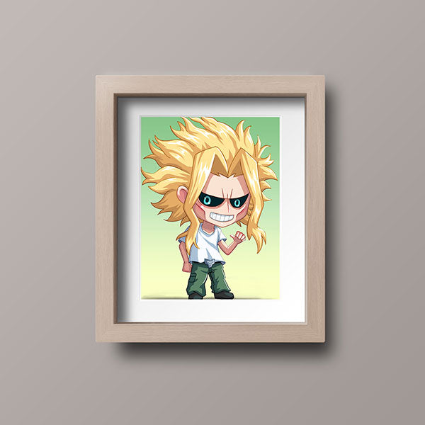 Smallmight Chibi Mini Print - nayukidraws