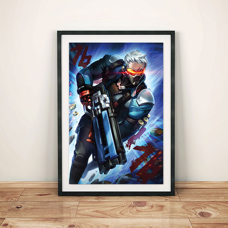 Soldier 76 Poster Print